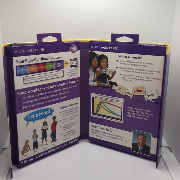 Your Baby Can Read Early Reading System Robert Titzer Ph.D Volume 5 New Sealed - Picture 4 of 9